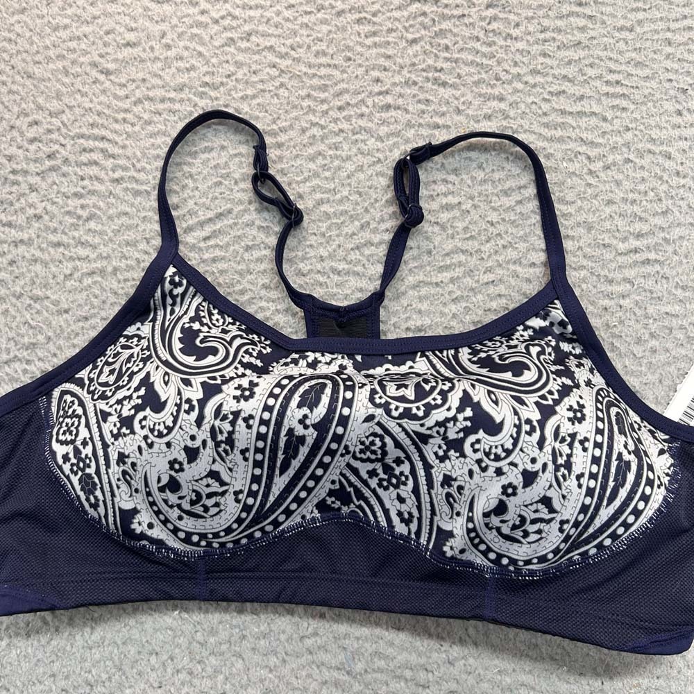 New Balance J.Crew Sports Bra XL Sports Bra WB63014 Racerback Wire Free